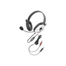 Load image into Gallery viewer, Califone Listening First Kids Stereo Headphones with Panda Design