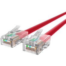 Load image into Gallery viewer, Belkin Cat.6 UTP Patch Cable - RJ-45 Male Network - RJ-45 Male Network - 25ft - Red
