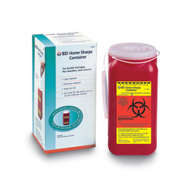 BD Home Sharps Container Disposals, 1.4 Quarts, Box Of 1