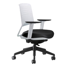 Load image into Gallery viewer, Koplus Switch Fabric Mid-Back Task Chair, Black/White