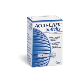 ACCU-CHEK Softclix Lancets, Retail, 28 Gauge, Box Of 100