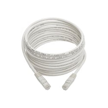 Load image into Gallery viewer, Tripp Lite 15ft Cat6 Gigabit Molded Patch Cable RJ45 M/M 550MHz 24AWG White - 128 MB/s - 15 ft - White