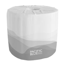 Load image into Gallery viewer, Pacific Blue by GP PRO, 1 Ply, Standard Roll Toilet Paper, 4.05x4, 20% Recycled, White, 550 Sheets, 40 Rolls per Case