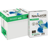 Navigator Premium Inkjet/Laser Print Paper, Letter Size (8 1/2in x 11in), 20 Lb, 95 (U.S.) Brightness, 30% Recycled, Bright White, Carton Of 5,000 Sheets