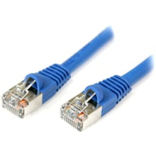 Load image into Gallery viewer, StarTech.com 75 ft Blue Snagless Shielded Cat 5e Patch Cable - 75ft Cat5e Patch Cable - 75ft Cat5e Patch Cord - 75ft Cat 5e Patch Cable - 75ft RJ45 Patch Cable - 75 ft Shielded Patch Cable Blue Snagless Cat.5e F/UTP Patch Cord