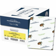 Load image into Gallery viewer, Hammermill Multi-Use Color Copy Paper, 10 Reams, Canary, Letter (8.5in x 11in), 5000 Sheets Per Case, 20 Lb