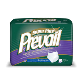 Prevail Protective Underwear-Super Plus, Sm-Md, 34in-46in, Green, Box Of 18