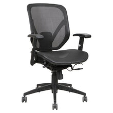 Load image into Gallery viewer, Lorell Executive Mesh Mid-Back Chair, Black