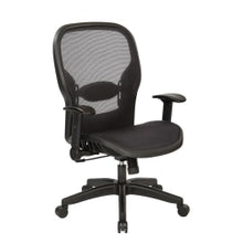 Load image into Gallery viewer, Office Star Space Seating 23 Series Air Grid Mid-Back Managers Chair, Black