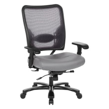 Load image into Gallery viewer, Office Star 75 Series Big &amp; Tall Ergonomic Double AirGrid Back And Custom Fabric Seat Chair, Stratus