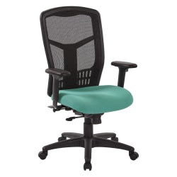 Office Star ProGrid Mesh High-Back Managers Chair, Jade