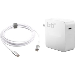 BTI AC-60TC 60W TYPE-C AC ADAPTER - OEM Compatible MNF72LL/A 01FR024 01FR025 40AK0065WW 0A001-00238500 ADP-45EW CA