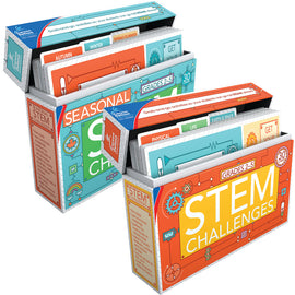 Carson-Dellosa Education STEM Challenges Learning Cards, Grades 2-5, Set Of 2 Bundles