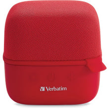 Load image into Gallery viewer, Verbatim Bluetooth Speaker System - Red - 100 Hz to 20 kHz - TrueWireless Stereo - Battery Rechargeable - 1 Pack