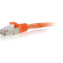 Load image into Gallery viewer, C2G-5ft Cat6 Snagless Shielded (STP) Network Patch Cable - Orange - Category 6 for Network Device - RJ-45 Male - RJ-45 Male - Shielded - 5ft - Orange