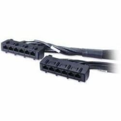 APC Cat. 6 UTP CMR Data Distribution Cable - RJ-45 Female - RJ-45 Female - 17ft - Black