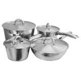 Oster Cookware Set, Warwick 8-Piece, Silver