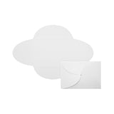 LUX Petal Invitations, A7, 5in x 7in, Bright White, Pack Of 500