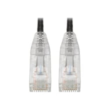 Load image into Gallery viewer, Tripp Lite Cat6 UTP Patch Cable (RJ45) - M/M, Gigabit, Snagless, Molded, Slim, Black, 2 ft - 2 ft Category 6 Network Cable for Network Device, Printer, Photocopier, Router, Server, Computer, Modem, Switch, Workstation - 28 AWG - Black