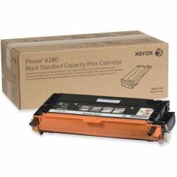 Xerox 6280 Black Toner Cartridge, 106R01391