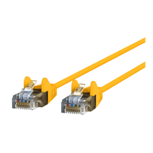 Load image into Gallery viewer, Belkin CAT6 Slim Gigabit Snagless UTP Ethernet Cable - 15 ft Category 6 Network Cable for Network Device, Notebook, Desktop Computer, Modem, Router, Wall Outlet - First End: 1 x RJ-45 Network - Male - Second End: 1 x RJ-45 Network - Male - 1 Gbit/s