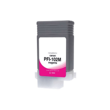 Load image into Gallery viewer, Clover Imaging Group - 130 ml - magenta - compatible - ink cartridge (alternative for: Canon 0897B001AA, Canon PFI-102M) - for Canon imagePROGRAF iPF500, iPF510, iPF605, iPF610, iPF700, iPF710, iPF720, LP17, LP24