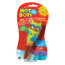 Educational Insights Hot Dots Jr. Ollie The Talking, Teaching Owl Pen, 6in, Multicolor
