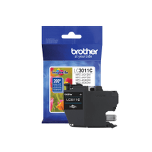 Load image into Gallery viewer, Brother LC3011C Original Standard Yield Inkjet Ink Cartridge - Single Pack - Cyan - 1 Each - 200 Pages