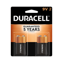 Load image into Gallery viewer, Duracell Coppertop 9-Volt Alkaline Batteries, Pack Of 2