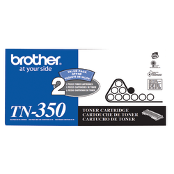 Brother TN-350 Black Toner Cartridges, Pack Of 2, TN-3502PK