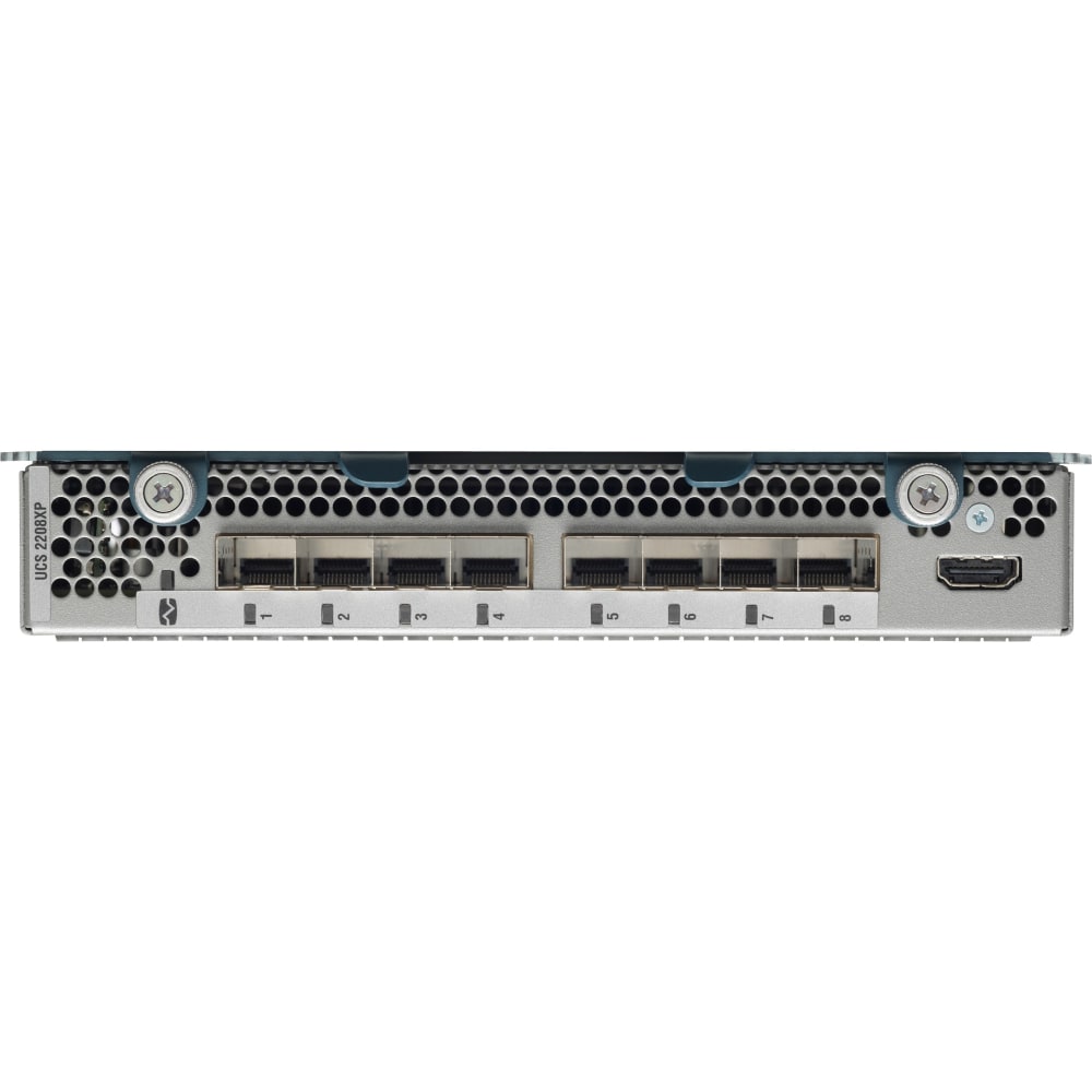 Cisco UCS 2208XP Fabric Extender - Expansion module - 10 GigE - 8 ports - for UCS 5108 Blade Server Chassis SmartPlay 8 Expansion Pack