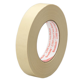 3M 2380 High Temperature Masking Tape, 1.5in x 60 Yd, Tan, Case Of 12