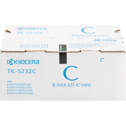 Kyocera TK-5232 Cyan High Yield Toner Cartridge