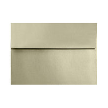 Load image into Gallery viewer, LUX Invitation Envelopes, #4 Bar (A1), Peel &amp; Press Closure, Silversand, Pack Of 1,000