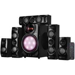 BeFree Sound 5.1-Channel Surround Sound Bluetooth Speaker System, 99595509M