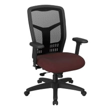 Load image into Gallery viewer, Office Star ProGrid Mesh High-Back Managers Chair, Icon Burgundy