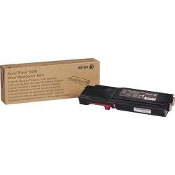 Xerox 6600 Magenta Toner Cartridge, 106R02242