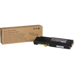 Xerox 6600 Yellow Toner Cartridge, 106R02243
