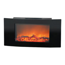 Load image into Gallery viewer, Cambridge Callisto CAM35WMEF-2BLK Electric Fireplace - Indoor - Wall Mountable