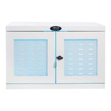 Load image into Gallery viewer, Tripp Lite Safe-IT UV Sanitizing Charging Station 16-Port USB Antimicrobial for iPad and Android Tablet White - Charging / disinfection station - 2.4 A - 16 output connectors (USB) - white