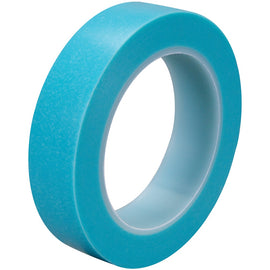 3M 4737T Masking Tape, 3in Core, 1in x 108ft, Blue, Case Of 36