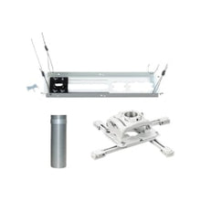 Load image into Gallery viewer, Chief RPA Elite Universal Projector Kit - Includes Projector Mount, Threaded Column, and Suspended Ceiling Kit - White - Mounting kit (extension column, ceiling mount, suspended ceiling plate) - for projector - white - ceiling mountable