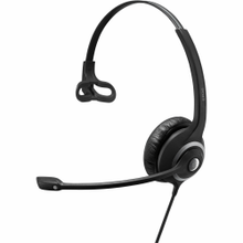 Load image into Gallery viewer, EPOS IMPACT SC 230 Headset - Mono - Easy Disconnect - Wired - On-ear - Monaural - Noise Cancelling, Electret, Uni-directional, Condenser Microphone - Black
