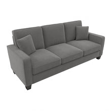 Load image into Gallery viewer, Bush Furniture Stockton 85inW Sofa, French Gray Herringbone, Standard Delivery
