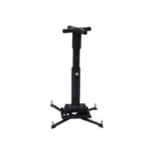 Load image into Gallery viewer, Chief Universal Ceiling Projector Mount Kit KITPF018024 - Mounting kit (extension column, ceiling mount, ceiling plate) - for projector - black - ceiling mountable