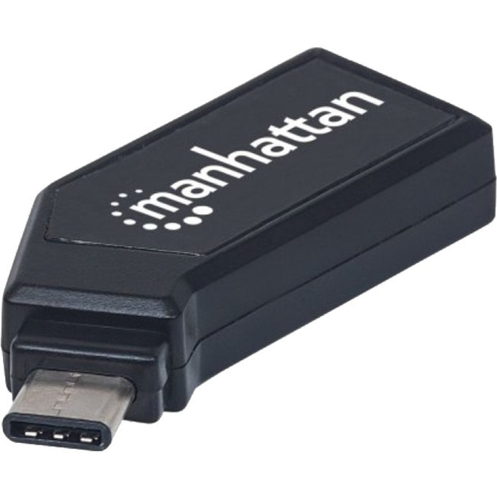 Manhattan USB-C Mini 24-in-1 Multi-Card Reader/Writer - Hi-Speed USB, Mobile 2.0, 24-in-1