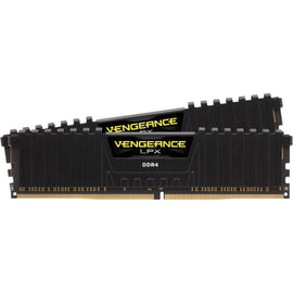 Corsair Vengeance LPX 16GB (2 x 8GB) DDR4 SDRAM Memory Kit - For Desktop PC - 16 GB (2 x 8GB) - DDR4-3600/PC4-28800 DDR4 SDRAM - 3600 MHz - CL18 - 1.35 V - Non-ECC - Unbuffered - 288-pin - DIMM - Lifetime Warranty