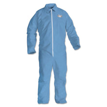 Load image into Gallery viewer, Kimberly-Clark Professional KleenGuard A65 Flame-Resistant Coveralls, 4XL, Blue, Pack Of 21 Coveralls