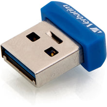 Load image into Gallery viewer, Verbatim 32GB Store &quot;n Stay Nano USB 3.0 Flash Drive - Blue - 32 GB - Blue - 1 Pack