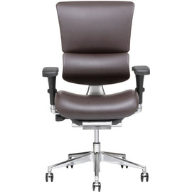X-Chair X4 Ergonomic Brisa High-Back Task Chair, Brown